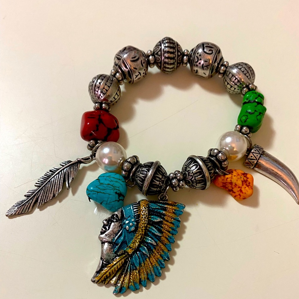 ‼️Any 5 pieces of jewelry for $20‼️ stretchy charm bracelet